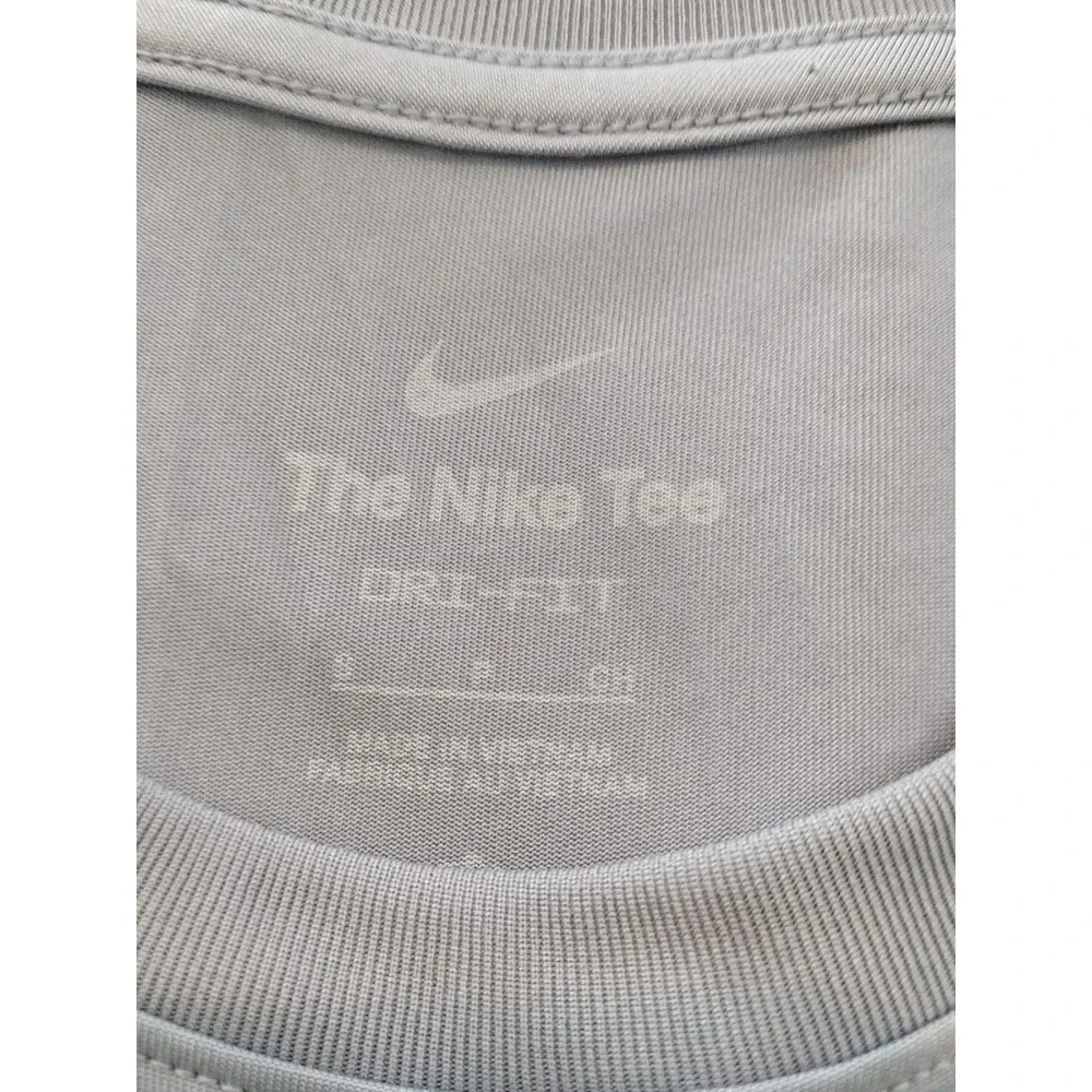 New Without Tags Women's Nike Dri-FIT Training T-Shirt Indigo Haze Purple Gray S